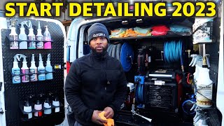 How To Start A Detailing Business In 2023  Hunters Mobile Detailing [upl. by Edmondo]