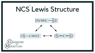 NCS Lewis Structure  How to Draw the Lewis Structure for NCS [upl. by Lienet]