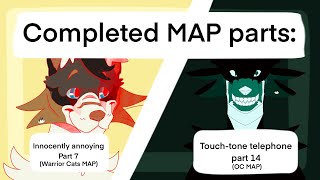 COMPLETED MAP PARTS  ft Innocently annoying part 7 and touchtone telephone part 14 [upl. by Kaasi]