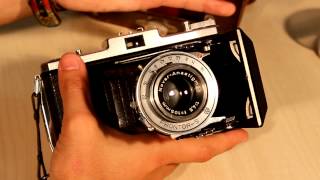 Zeiss Ikon Nettar IIc 5182 inceleme  HD [upl. by Quickel]