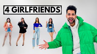 4 GIRLFRIENDS VS 1 MAN CHALLENGE  Rimorav Vlogs [upl. by Santana]