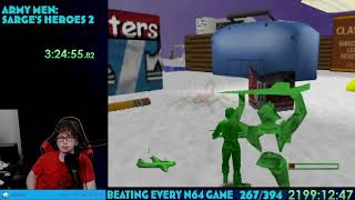 Thabeast Plays Army Men Sarges Heroes 2 part 2 [upl. by Osher]