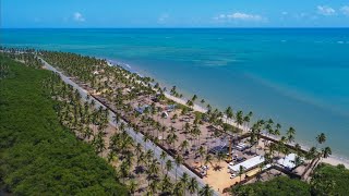 Japaratinga Alagoas Réveillon Milsorrisos 2022 Maragogi Montagem Da Estrutura Na Praia Do Salgado [upl. by Rimidalv]