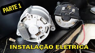 ESQUEMA ELETRICO ALTERNADOR  PARTIDA NA VARIANT PARTE1  SAGA DA VARIANT PARTE 62 MOTOR AP [upl. by Eijneb]