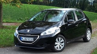 2014 Peugeot 208 eHDi FAP 92 HP Test Drive [upl. by Otsenre]