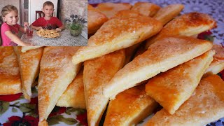 СЛОЕНОЕ Песочное печенье на КЕФИРЕ ПРОСТОЙ РЕЦЕПТ БЫСТРОГО и ВКУСНОГО ПЕЧЕНЬЯ к ЧАЮ [upl. by Daht]