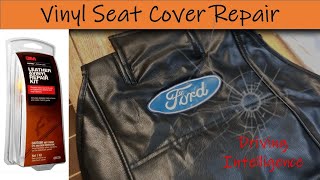 Repairing an Automotive Vinyl Seat Cover with the 3M Vinyl Repair Kit [upl. by Cioban]