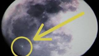 Crazy Bright Spot on the Moon  is it an Alien Structure or Reflection  FULL VIDEO 1080P HD [upl. by Kelula725]