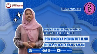 PIALA RAMADHAN 2024 DAI ONLINE ARINA MALIKATURROSYIDAH [upl. by Atrebor]