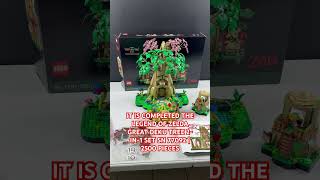 IT IS COMPLETED THE LEGEND OF ZELDA GREAT DEKU TREE 2IN1 SET SN 77092  2500 PIECES [upl. by Atnahsa]