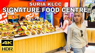 Most Popular Kuala Lumpur Food Court Signature Suria KLCC Food Court Tour [upl. by Atimed]