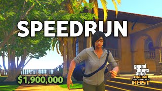 Cayo Perico Heist Hard Mode Elite Speedrun [upl. by Quinlan]