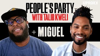 Talib Kweli amp Miguel Talk J Cole amp NoName Marvin Gaye Activism Acting  People’s Party Full [upl. by Rekrap]