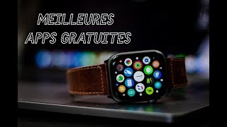 Les MEILLEURES apps GRATUITES Apple Watch 2019 [upl. by Anivram]