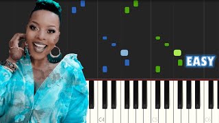 Nomcebo Zikode  Xola Moya Wami ft Master Kg  EASY PIANO TUTORIAL by SAPiano [upl. by Fogarty314]