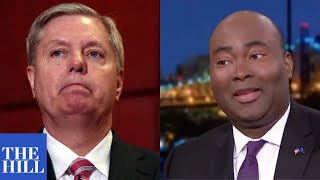 Lindsey Graham and Jaime Harrison react to South Carolina debate [upl. by Gitlow932]