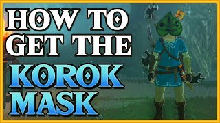 KOROK MASK LOCATION  The Legend of Zelda Breath of the Wild [upl. by Veator490]