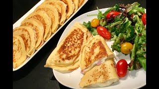 LES CRÊPES SALÉS AU JAMBON FROMAGE [upl. by Mientao]