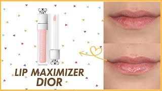 LABBRA VOLUMIZZATE CON UN GLOSS Lip Maximizer Dior  Test amp Tell [upl. by Iphagenia944]