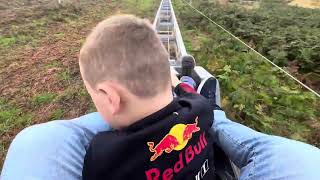 Experience Scotlands new Alpine Coaster  Rollercoaster  An 8 year olds POV review  opening Day [upl. by Elena463]