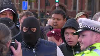 Raw footage How Londons day of rage unfolded and scuffles erupted on Whitehall [upl. by Latonia922]