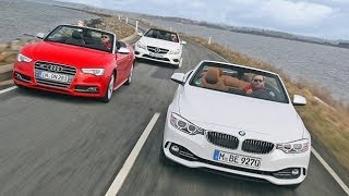 Audi S5 vs BMW 435i vs Mercedes E 400 [upl. by Nickie249]