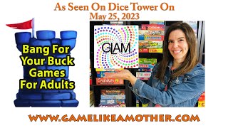 Bang for Your Buck Games for Adults  Dice Tower Segment [upl. by Black]