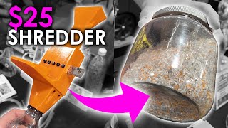 The Affordable Micro Shredder for 3D Printing Waste  RMRRF2024 [upl. by Karoly]