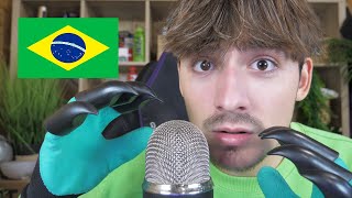 ASMR TRIGGERS WORDS IN PORTUGUESE [upl. by Acinoed]