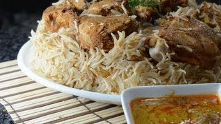 Chicken Biryani Arabic  Makloubeh Rice  By Vahchef  vahrehvahcom [upl. by Rettig]