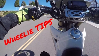 How to Wheelie a DRZ400sm for Beginners [upl. by Terryl]