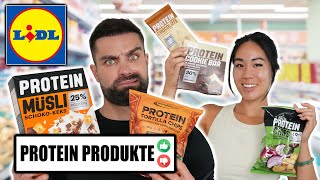 Neue Lidl Protein Produkte im Test [upl. by Greenlee]