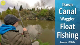 Float Fishing  Lovely Dawn Waggler Session  Closed Season Canal Chronicles Ep6  17424 Vid 499 [upl. by Dutch]