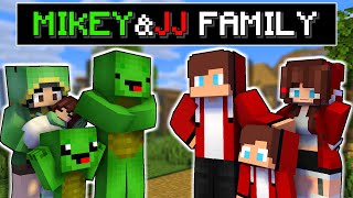 MAIZEN  Having a MAIZEN FAMILY  Minecraft Animation JJ amp Mikey [upl. by Jaquelin]