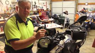 Cyclops LED Headlight Conversion BMW G650GS [upl. by Duwalt]