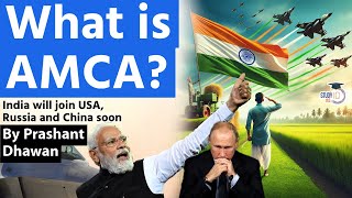 What is AMCA  India will Join USA Russia and China Soon  By Prashant Dhawan [upl. by Eenoj]