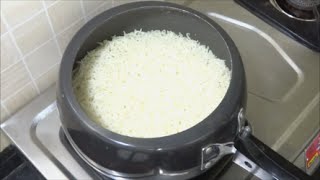 How to cook Perfect Rice In Pressure CookerPerfect Basmati Rice In Pressure Cooker [upl. by Finstad]