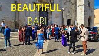 BARI ITALY 2024 🔴Best city for sommer vacation in Puglia 4K UHD [upl. by Nobie]