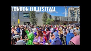 London Walk  Westfield Shepherds Bush  London Eid Festival  London Food Festival [upl. by Yalonda]