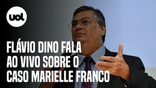 🔴 Flávio Dino ao vivo Coletiva sobre a investigação do assassinato de Marielle Franco e Anderson [upl. by Neira]