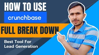 How To Use CrunchBase  Full Breakdown In Urdu  Best Tool For Lead Generation  Similar Services [upl. by Tenrag]