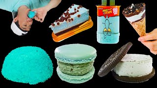 MINT CHOCOLATE 민트 초코 디저트 먹방 MINT ICE CREAM CAKE SNOBALLS Mukbang 아이스크림마카롱 JJAEMI째미Eating Show [upl. by Yracaz]