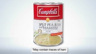 THE CATCH CAMPBELLS PEA amp HAM SOUP  The Checkout  ABC1 [upl. by Bone813]