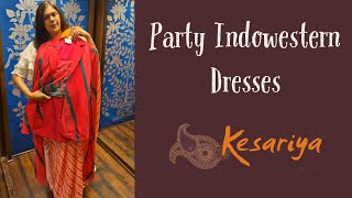 Party Wear Indowestern Dresses  1043 [upl. by Etnoed]