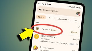 1 Unsent In Outbox Gmail  Gmail Se Message Nahi Ja Raha Hai [upl. by Ycniuqed]