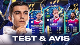 JE TESTE FRED ANTONY ET GRAVENBERCH TOTS SUR FIFA 22  MON AVIS amp REVIEW GAMEPLAY [upl. by Ylas]