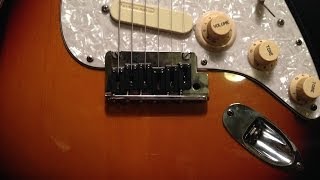 Fender Stratocaster with Maple neck refinish in Tung Oil  Part 1 [upl. by Halford]