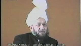 Hazrat Mirza Tahir Ahmad  Majlis E Irfan  Middle EastJihadPelestine  by roothmens [upl. by Miculek]