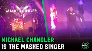 Michael Chandler appears on the Masked Singer and sings Britney Spears [upl. by Garrison823]