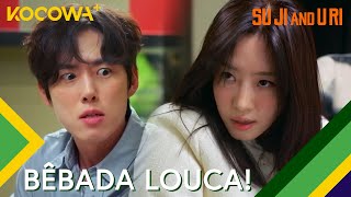 Sung Hyun descobre que a Eunjung fica doida quando bebe  Su Ji e U Ri Ep 10  KOCOWA PTBR [upl. by Rovelli]